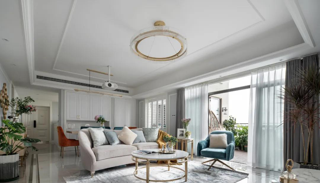 客廳窗簾怎么裝好?什么顏色好看?